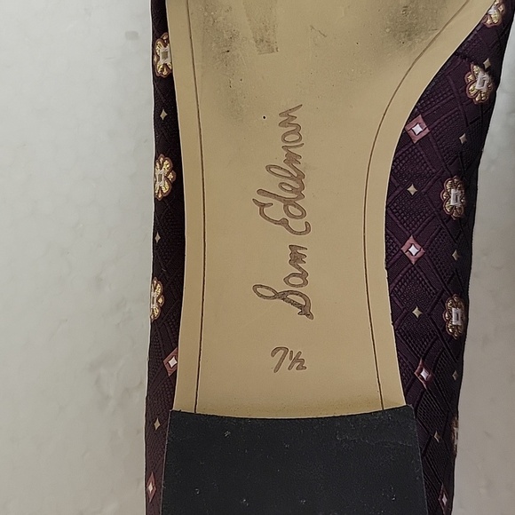 Sam Edelman Rivera flat sz 7.5 - Picture 5 of 6